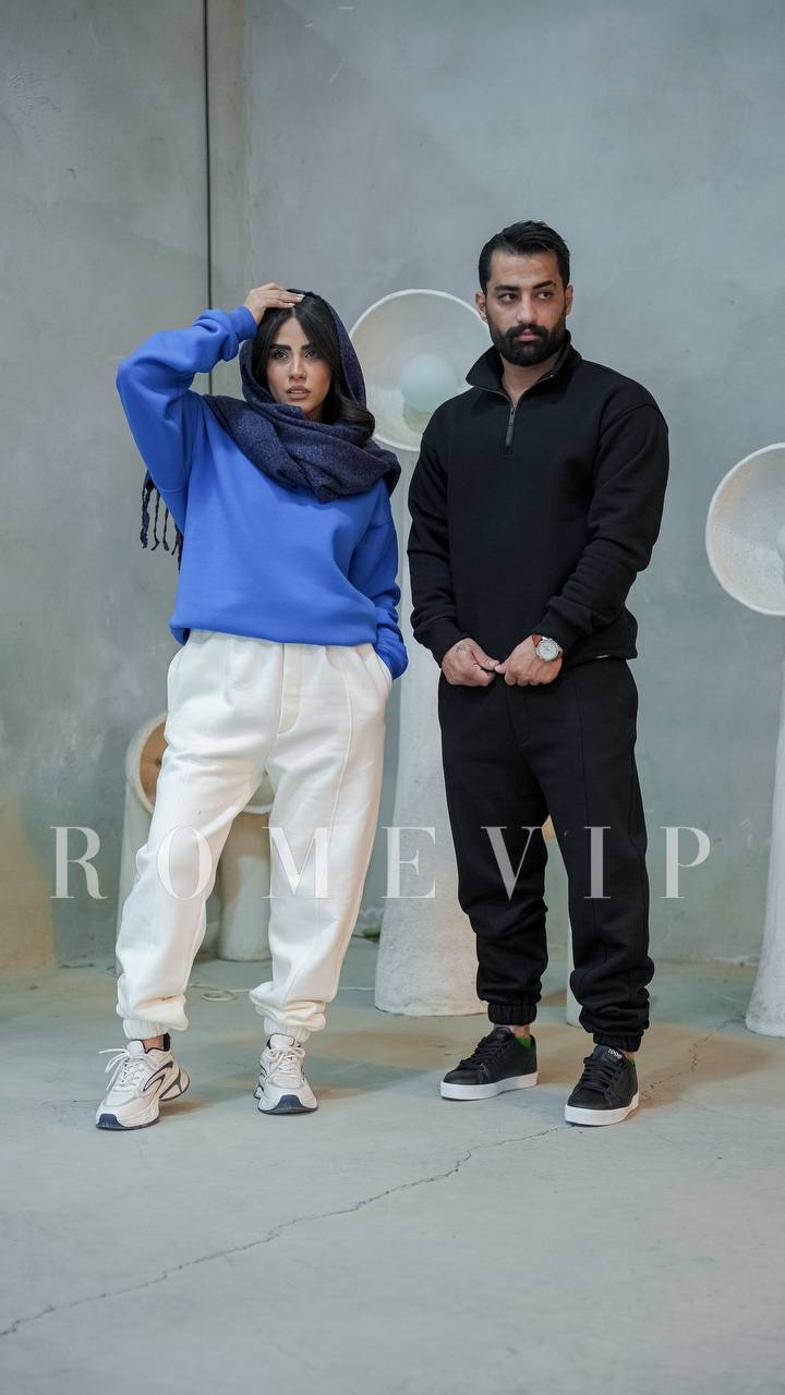 دورس نیم زیپ مشکی