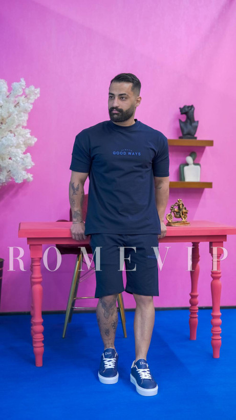 ست تیشرت شلوارک مردانه مدل اسپرت - روم وی آی پی