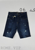 شلوارک جین مردانه مدل اسکینی