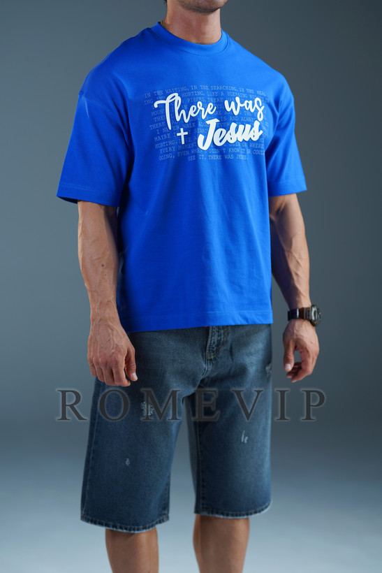 تیشرت چاپی باکسی مردانه ROME VIP