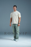 تیشرت باکسی گلدوزی مردانه ROME VIP