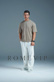 تیشرت باکسی گلدوزی مردانه ROME VIP