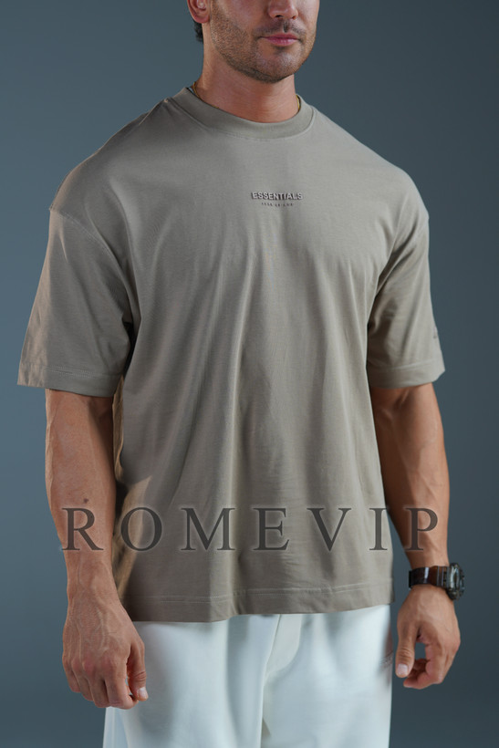 تیشرت باکسی گلدوزی مردانه ROME VIP
