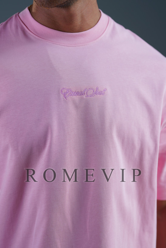 تیشرت باکسی گلدوزی مردانه ROME VIP