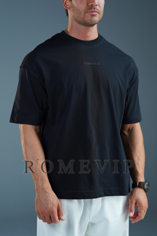 تیشرت باکسی گلدوزی مردانه ROME VIP