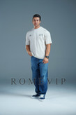 تیشرت باکسی تیکه دوزی مردانه ROME VIP