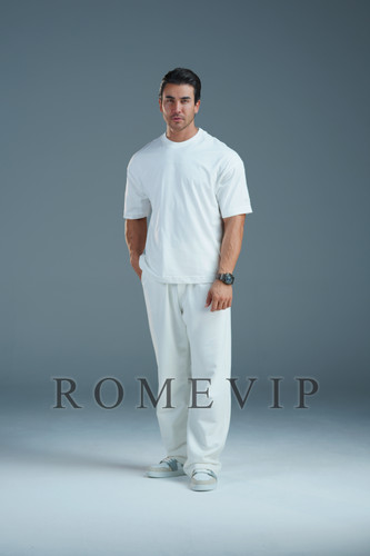 تیشرت مردانه اسنشیال آستین کوتاه ROME VIP