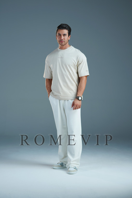 تیشرت مردانه اسنشیال آستین کوتاه ROME VIP