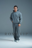 ست هودی به همراه شلوار مدل خط دار مناسب فصل پاییز